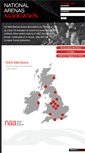 Mobile Screenshot of nationalarenasassociation.com